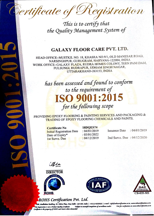 ISO-Certificate